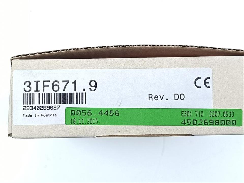 B&R 3IF671.9 Schnittstellenmodul IF671 Rev. D0 UNUSED & OVP