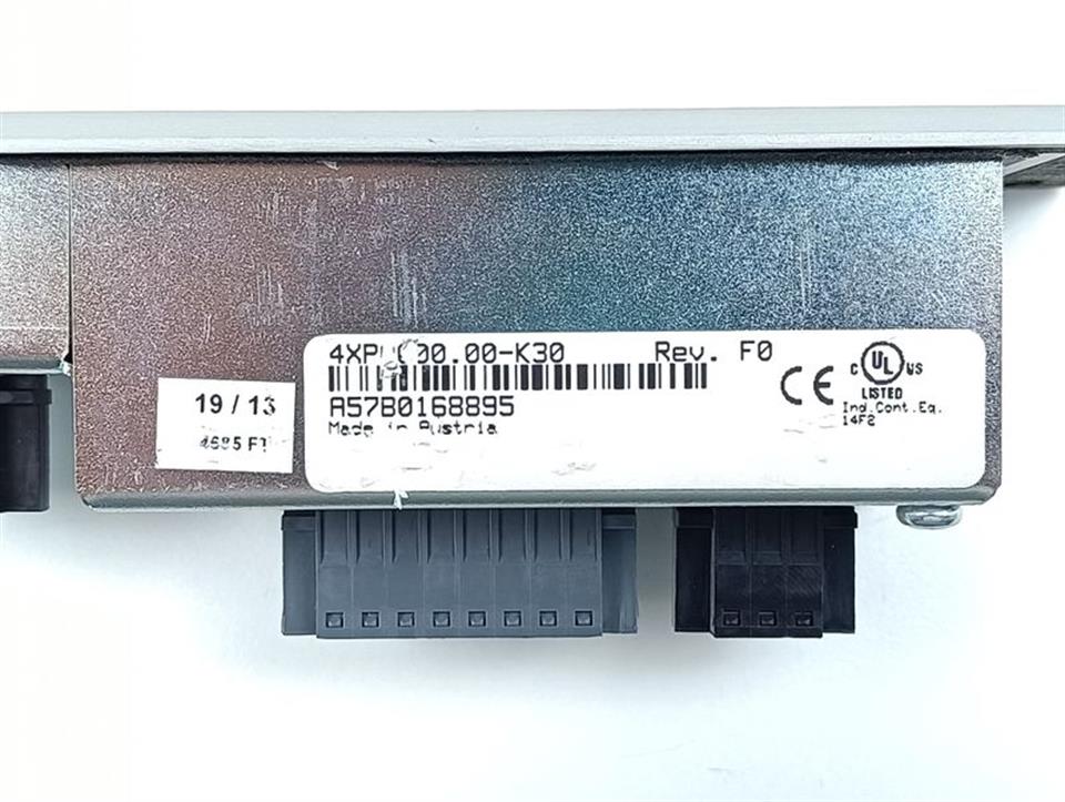 B&R 4XP0000.00-K30 Rev: F0 TESTED & NEUWERTIG