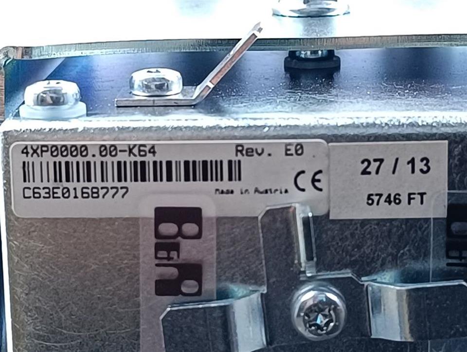 B&R 4XP0000.00-K64 Rev: E0  NEUWERTIG