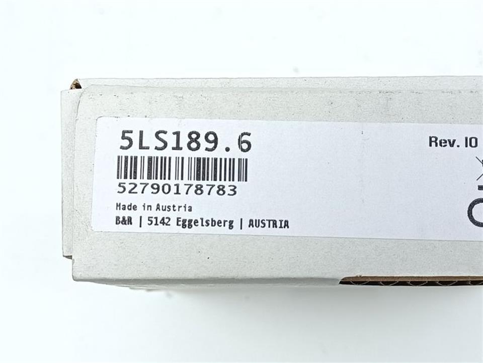 B&R 5LS189.6 REV. I0 UNUSED & OVP