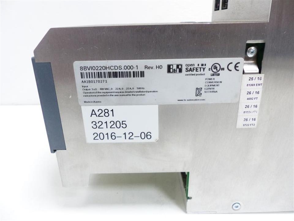 B&R ACOPOS Multi I0220D 8BVI0220HCD8.000-1 Rev. D0 NEUWERTIG