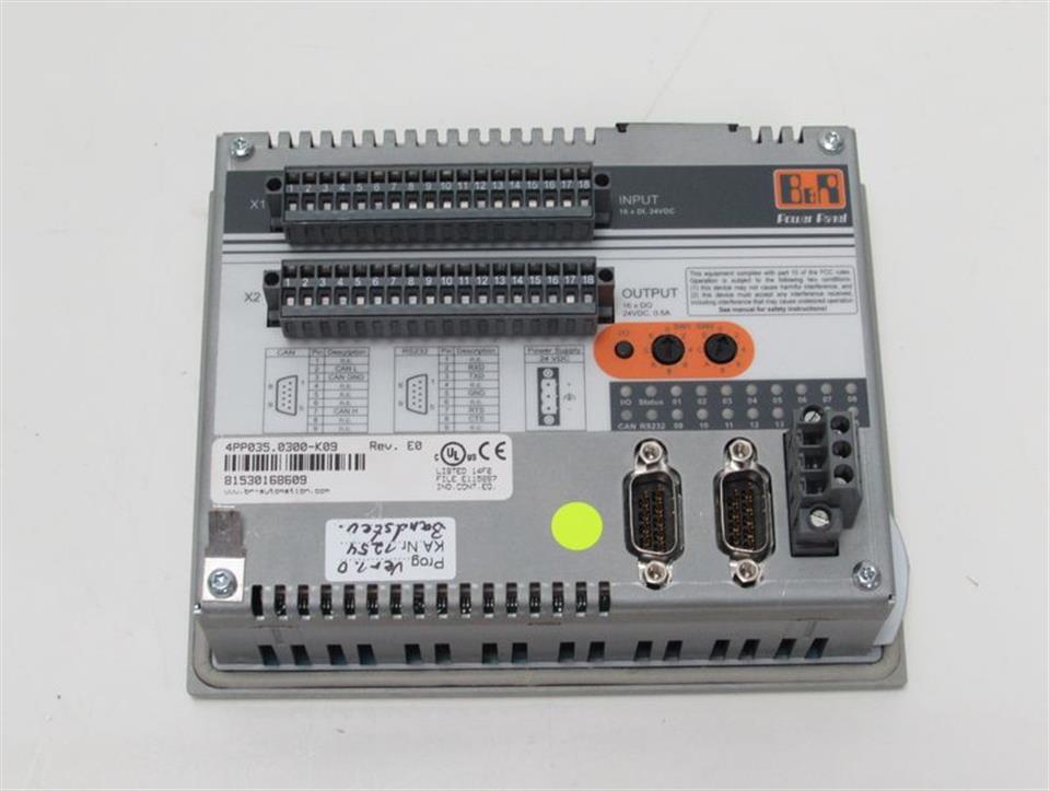 B&R Power Panel PP35 4PP035.0300-K09 REV.E0 TESTED TOP ZUSTAND