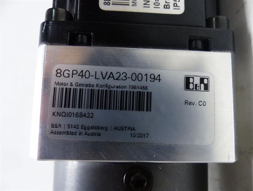 B&R Servo Motor 8LVA23.B1015D000-0 8GP40-LVA23-00194 TOP ZUSTAND