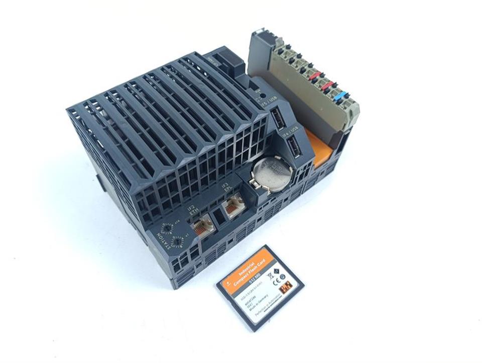 B&R X20 CP 1484 X20CP1484 REV.G0 + Industrial Compact Flash Card 512MB NEUWERTIG