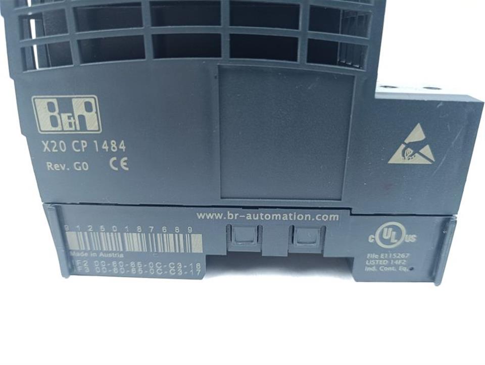 B&R X20 CP 1484 X20CP1484 REV.G0 + Industrial Compact Flash Card 512MB NEUWERTIG