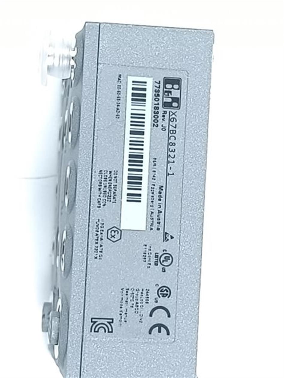 B&R X67BC8321-1 Rev: J0 Analog Input X67 I/O System UNUSED & OVP