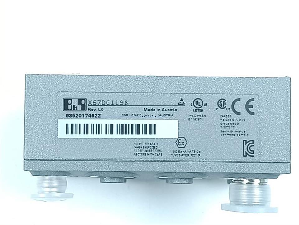 B&R X67DC1198 Rev: L0 Analog Input X67 I/O System UNUSED & OVP