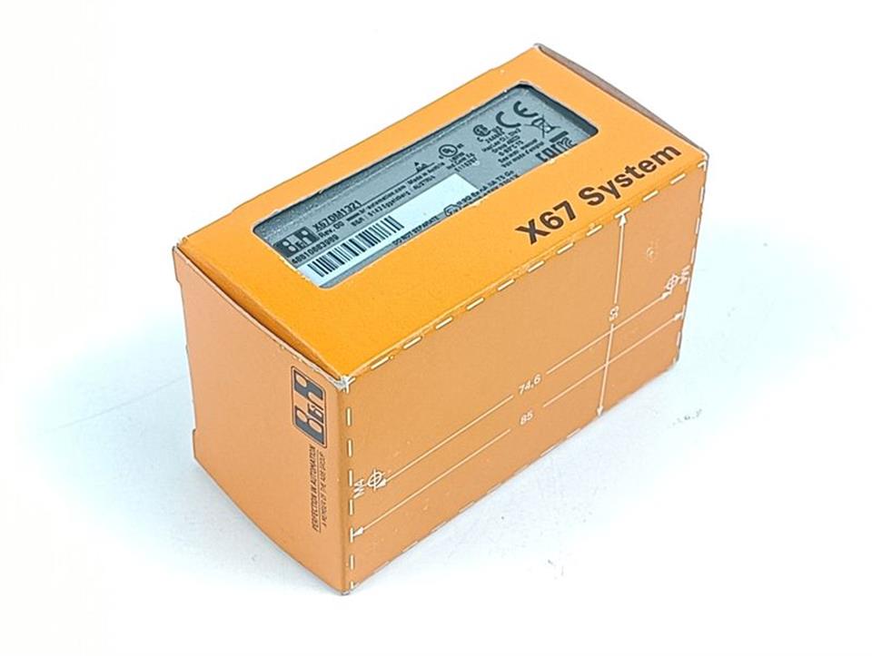 B&R X67DM1321 Rev: 00 Analog Input X67 I/O System UNUSED & OVP