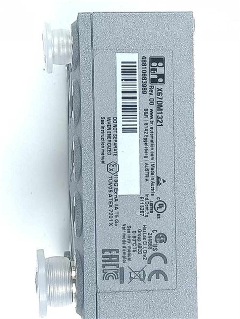 B&R X67DM1321 Rev: 00 Analog Input X67 I/O System UNUSED & OVP