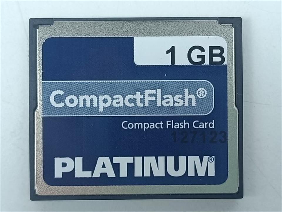 CompactFlash Platinum Compact Flash Card 1GB 127123 NEUWERTIG