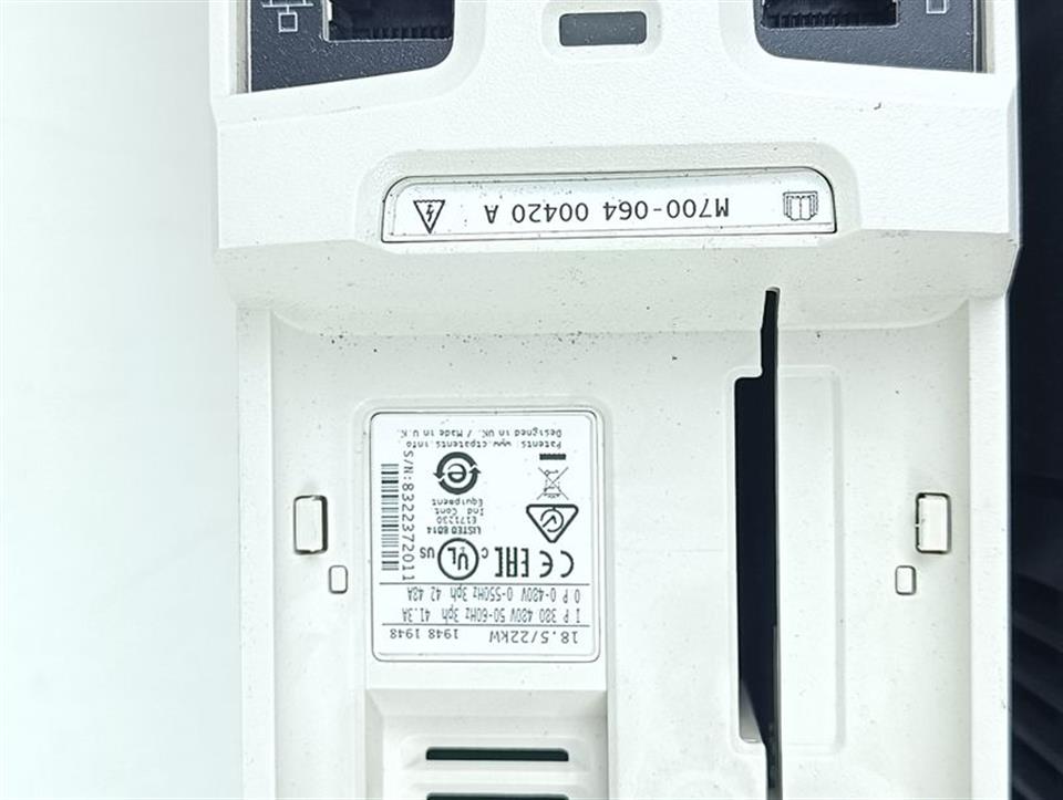 Control Techniques Nidec M700-064-00420 A 18.5/22kW 41.3A TESTED & TOP ZUSTAND