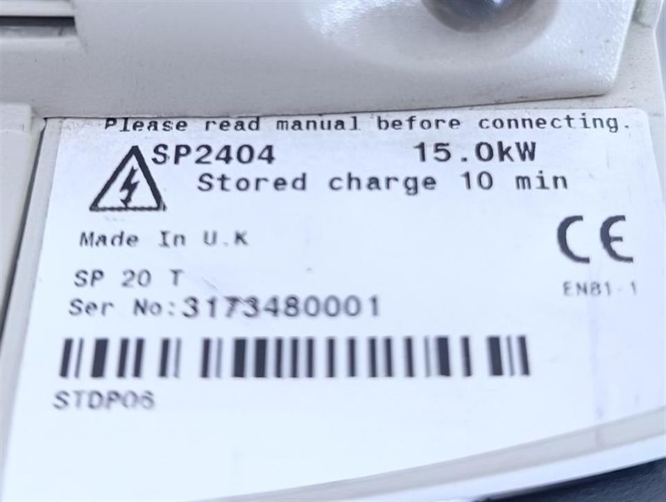 Control Techniques SP2404 0-480V 29.0A 15.0 kW TESTED & TOP ZUSTAND