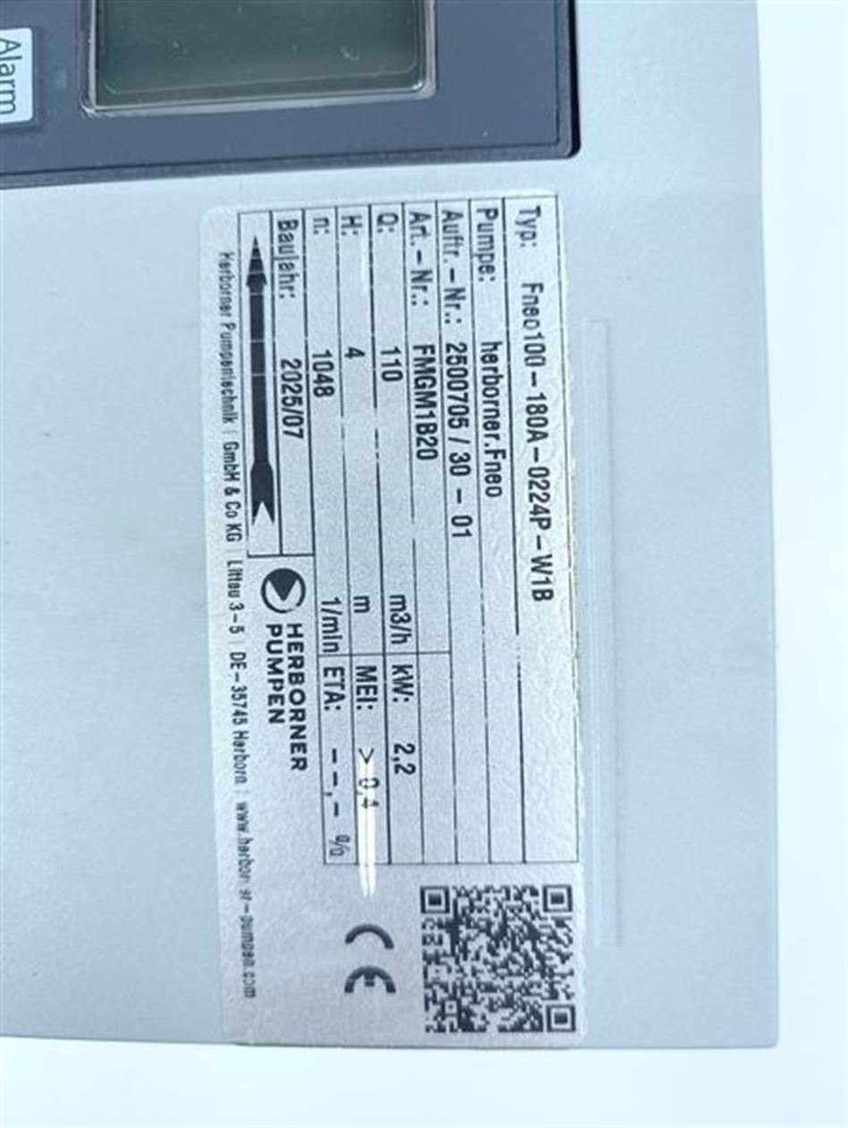 Danfoss VLT AQUA Drive FC-202P2K2T4Z55H3 P/N: 131Z1107 TESTED & NEUWERTIG