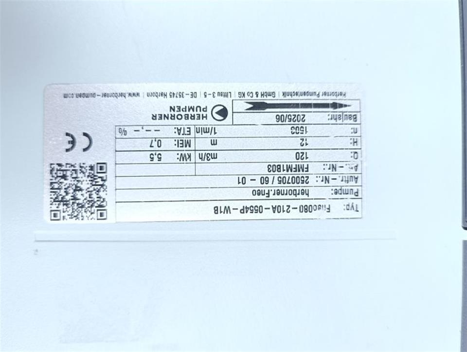 Danfoss VLT FC-202P5K5T4E55H3X  + Fneo080-210A+0554P-W1B TESTED & NEUWERTIG