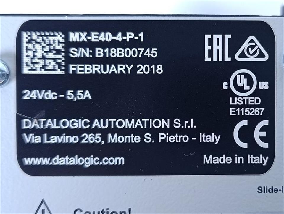 DATALOGIC Controller for Camera MX-E40-4-P-1 TESTED & NEUWERTIG