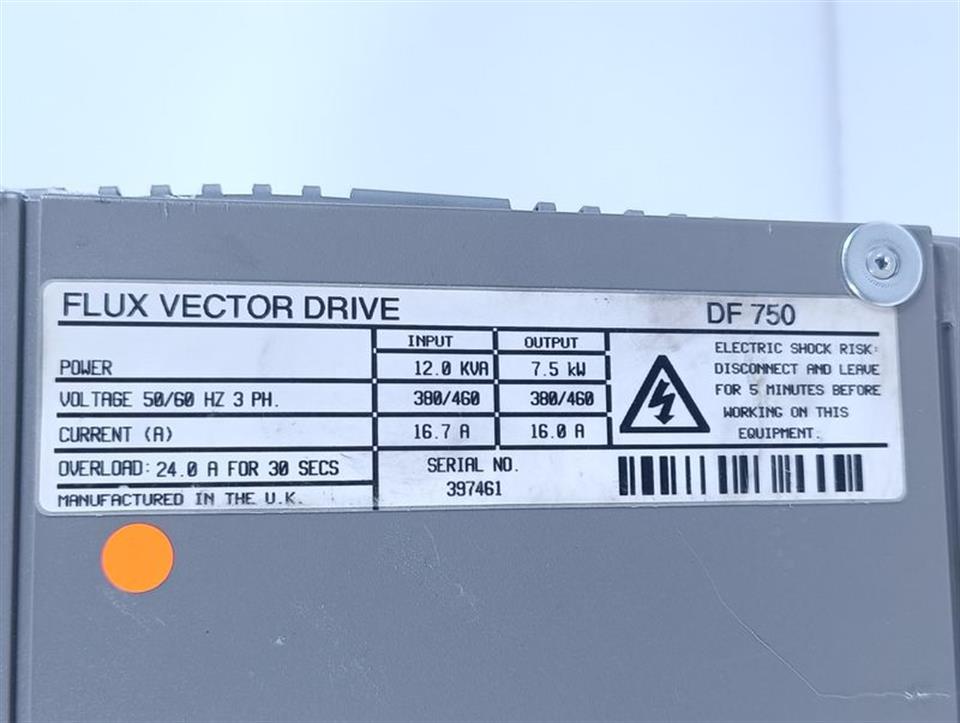 DynamAx FLUX VECTOR DRIVE DF750 GEBRAUCHT GUT