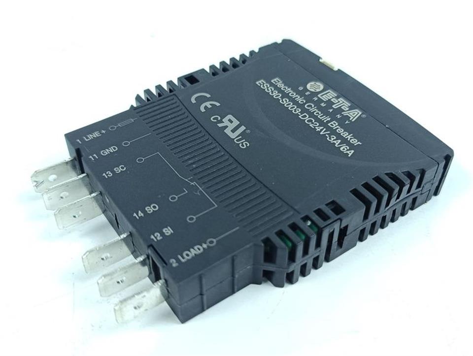 E-T-A ESS30-S003-DC24V-3A/6A TOP ZUSTAND
