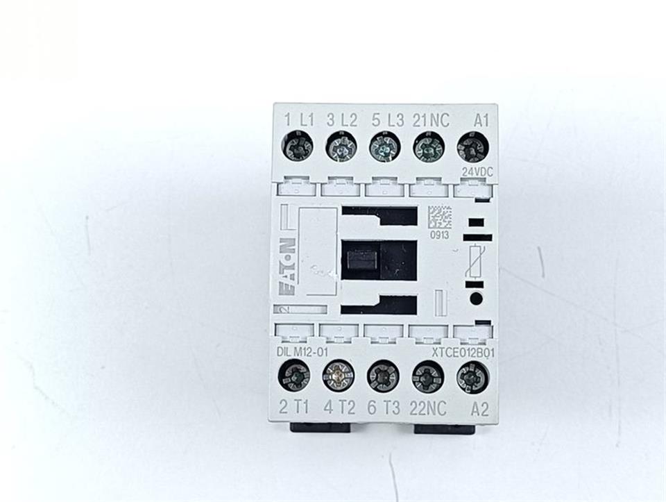 EATON DILM12-01 XTCE012B01TD Contactor 5,5kW 400V 24VDC NEUWERTIG