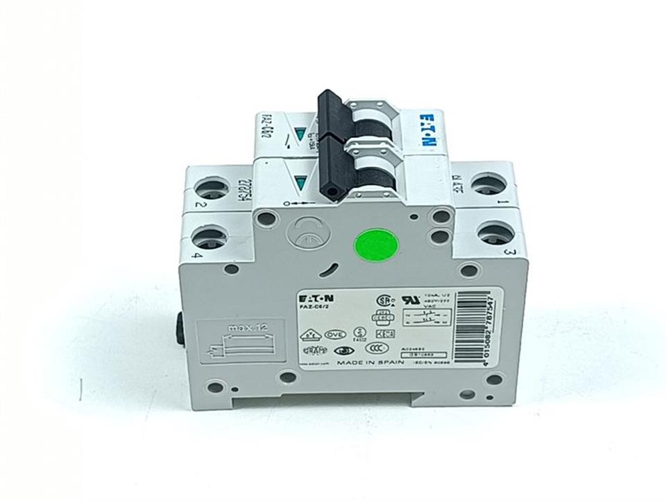 EATON FAZ-C6/2 Leitungsschutzschalter 2 Phase NEUWERTIG