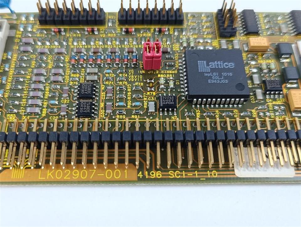 Elau LK02907-001 4196 SCI-1_10 Board TOP ZUSTAND