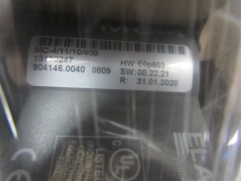 ELAU PacDrive Servo MC-4/11/10/400 13130247 HW: E0Q603 SW: 00.16.41 TESTED TOP