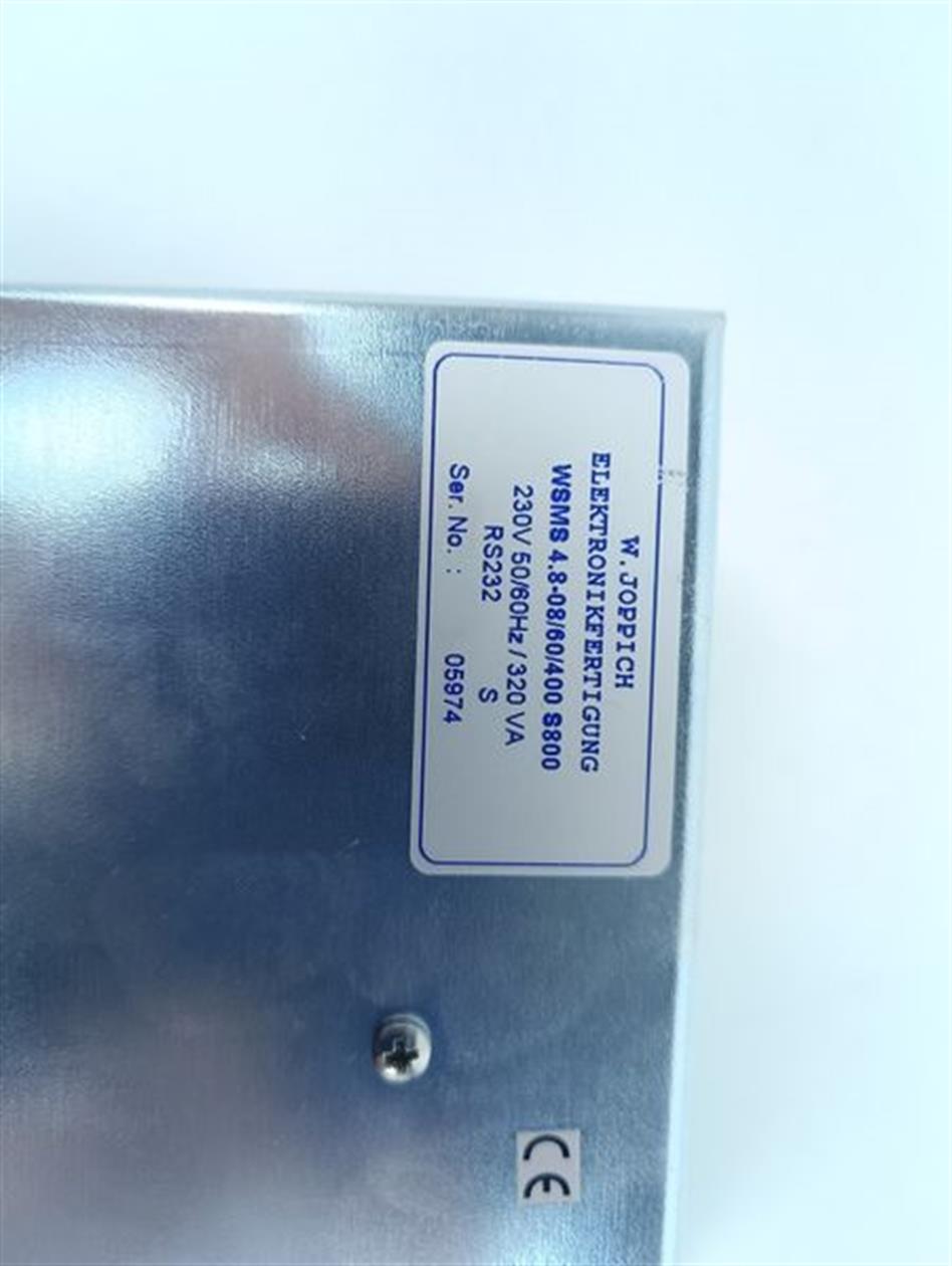 ELBAG Motor Drive WSMS 4.8-08/60/400 S800 SCHRITTMOTOR 230V TESTED & TOP ZUSTAND