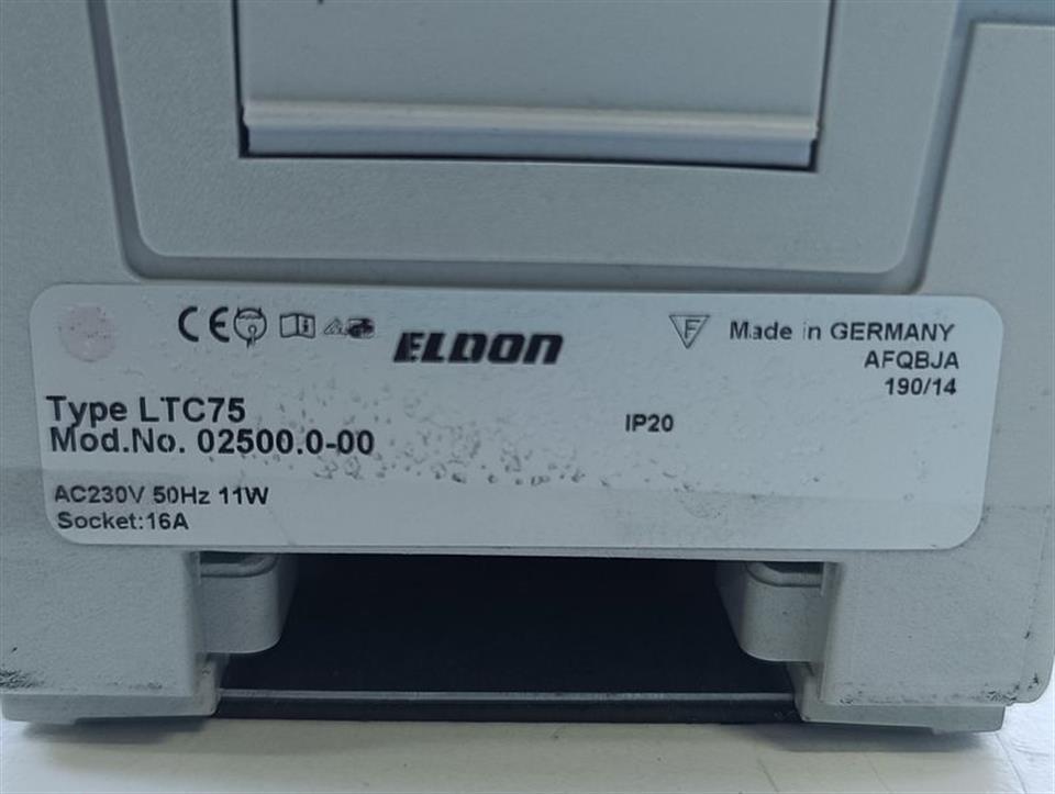 ELDON Schaltschrankleuchter LTC75 02500.0-00 TESTED & TOP ZUSTAND