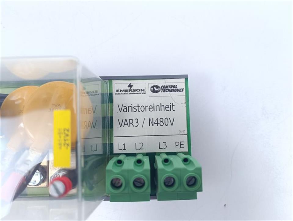 Emerson Control Techniques VAR3/N480V Varistoreinheit TOP ZUSTAND