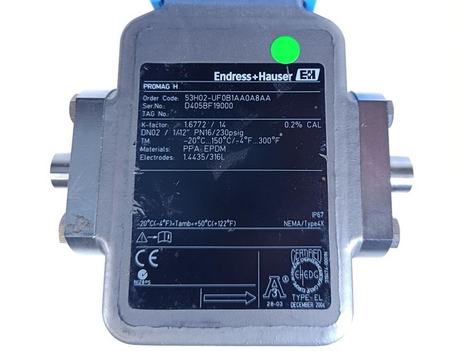 Endress + Hauser Promag H 53H02-UF0B1AA0A8AA NEUWERTIG