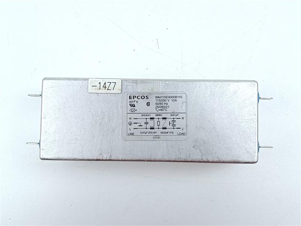 EPCOS B84115E0000B110 Netzfilter TOPZUSTAND
