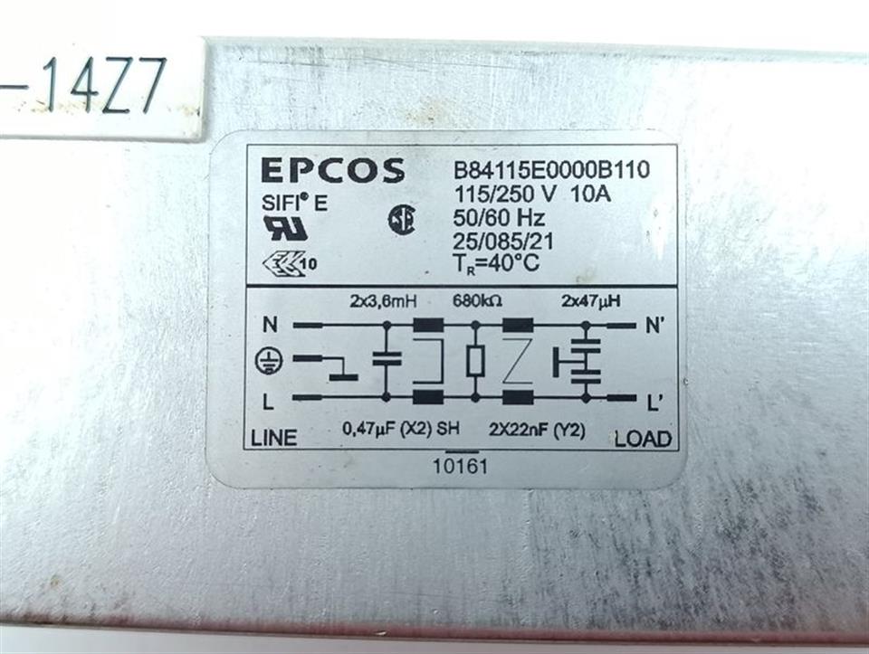 EPCOS B84115E0000B110 Netzfilter TOPZUSTAND