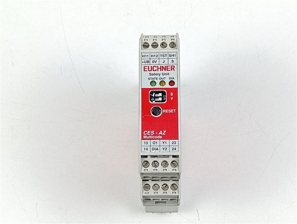 Euchner CES-AZ-ABS-01B Auswerteeinheit  ID.-NR.:105139 TOP ZUSTAND