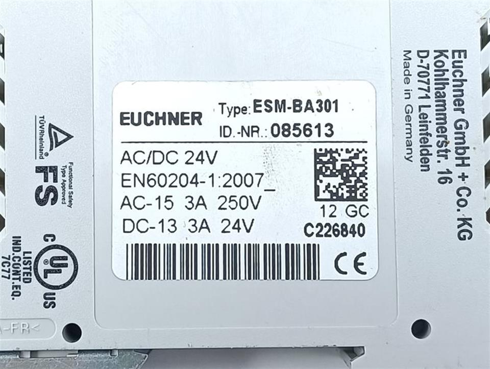 Euchner ESM-BA301 ID-NR.: 085613 TOP ZUSTAND & TESTED
