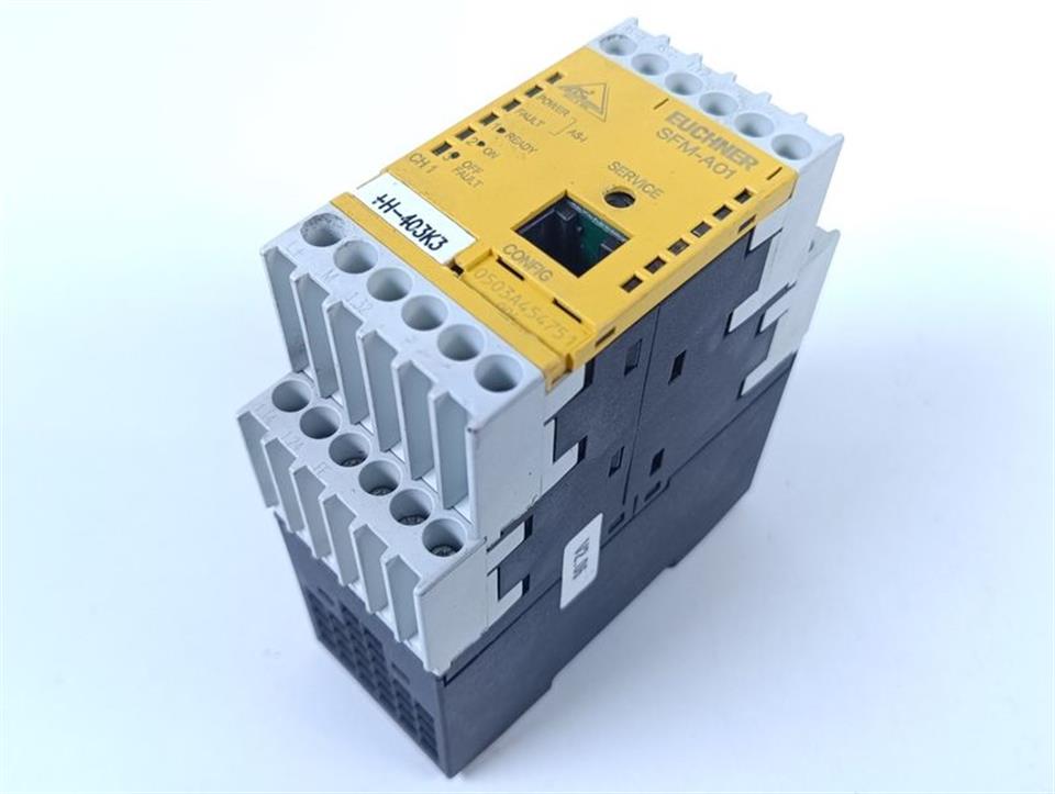 EUCHNER Safety Monitor SFM-A01 V2.06 TESTED & TOP ZUSTAND