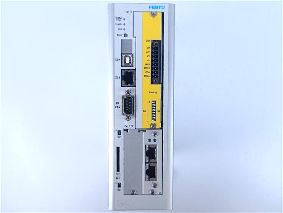 Festo CMMP-AS-C2-3A-M3 Motorcontroller REV:08 TESTED & TOP ZUSTAND