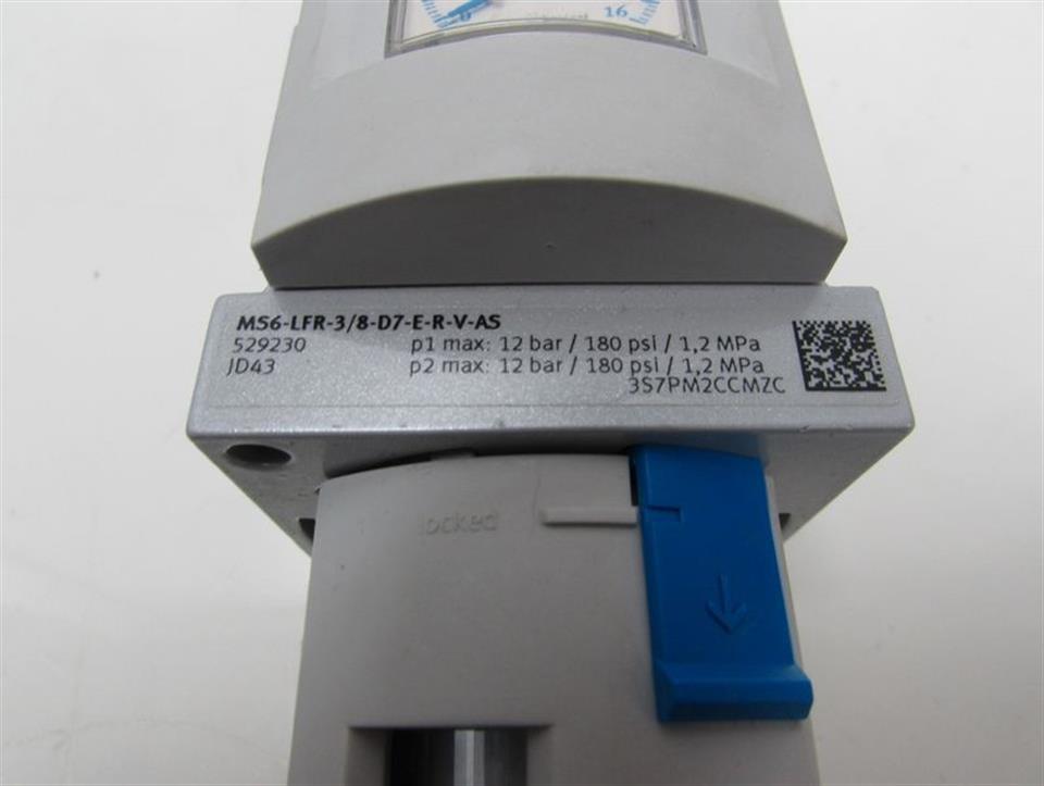 Festo MS6-LFR-3/8-D7-E-R-V-AS MS6-LFR-3/8 Filter Regelventil NEUWERTIG