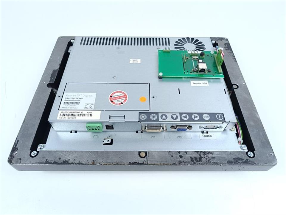 Flatman TFT Display FS121SIILDDHU TESTED & GEBRAUCHT