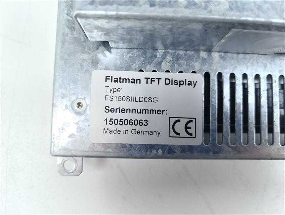 Flatman TFT Display FS150SIILD0SG IQ15-I TESTED & GEBRAUCHT