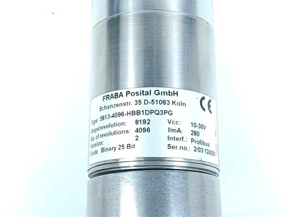 Fraba Postital 5813-4096-HBB1DPQ3PG Drehgeber Encoder DP Class 2 TOPZUSTAND