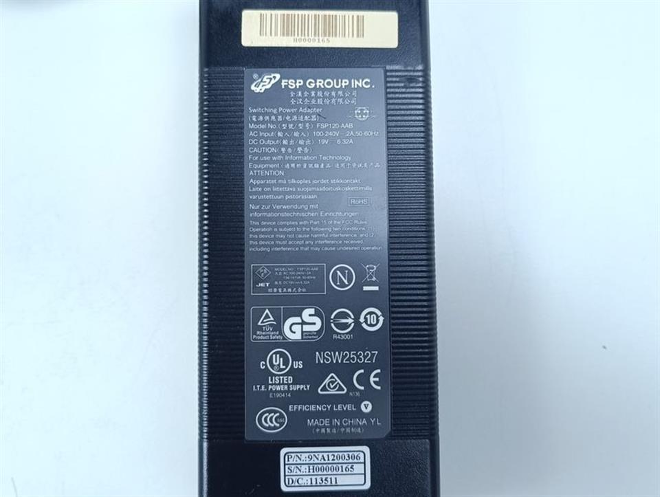 FSP GROUP INC. FSP120-AAB NETZTEIL 19V 6,32A TOP ZUSTAND