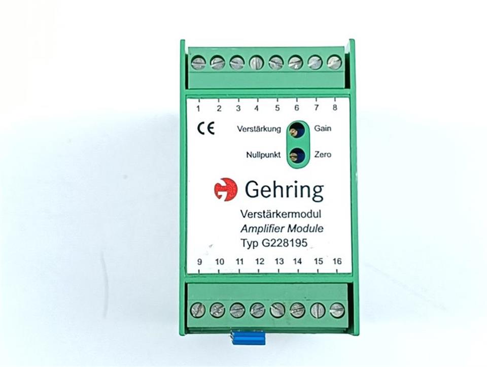 Gehring Verstärkermodul Amplifier Module  Typ G228195 TOP ZUSTAND