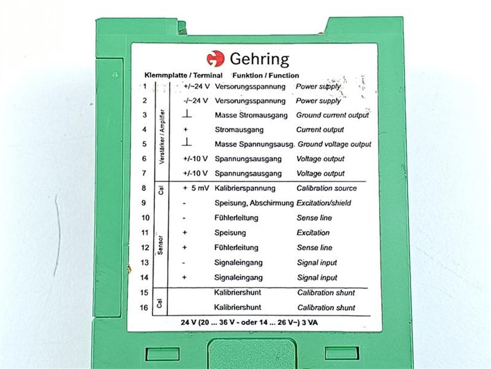 Gehring Verstärkermodul Amplifier Module  Typ G228195 TOP ZUSTAND