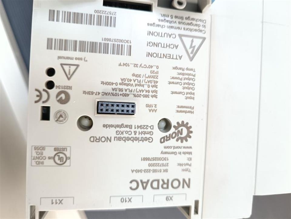 Getriebebau NORD NORDAC SK 515E-222-340-A 275722200 + SK TU3-PAR TESTED NEUWERTG