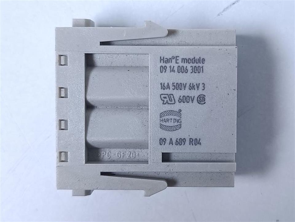 Harting 09 14 006 3001 16A 500V 6kV  TOP ZUSTAND