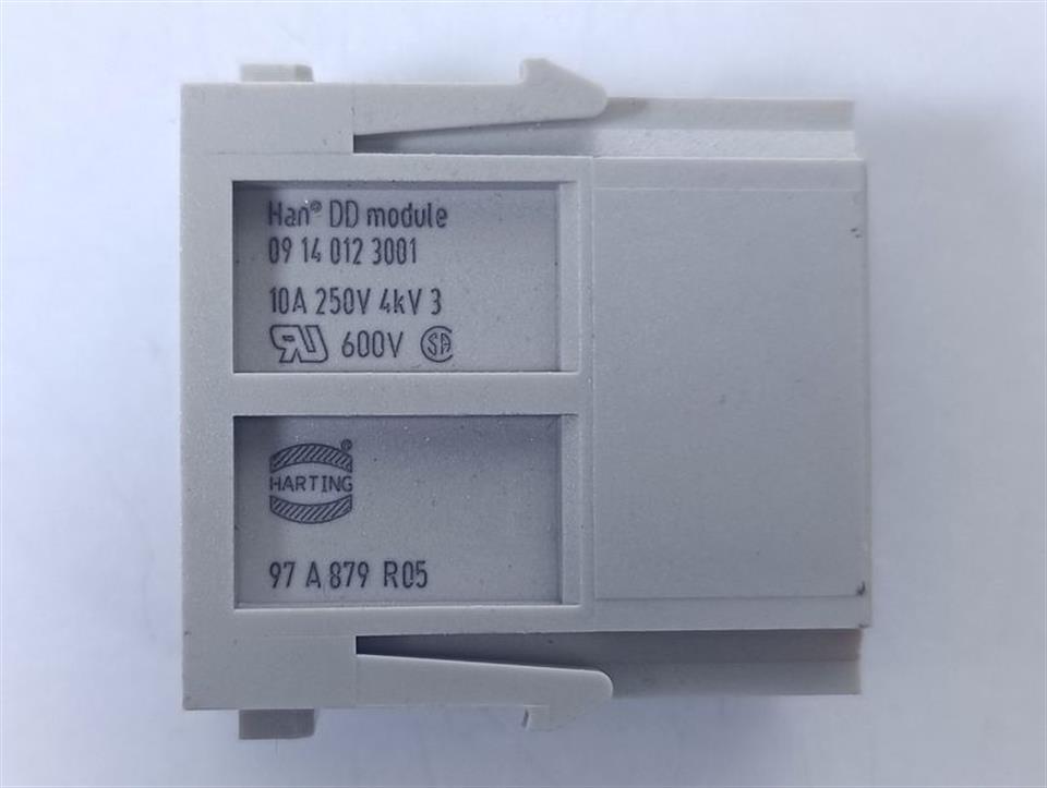 Harting 09 14 012 3001 10A 250V 4kV  TOP ZUSTAND