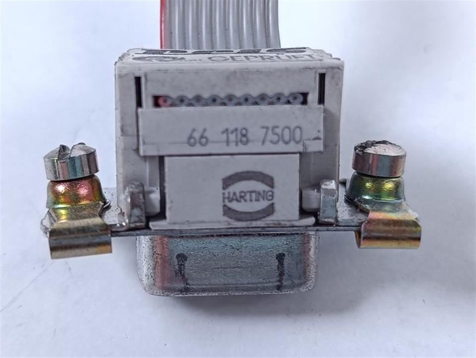 Harting 66 118 7500 + 66 128 7700 TOP ZUSTAND