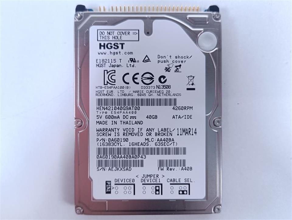 HGST HEN421040G9AT00 Festplatte UNUSED