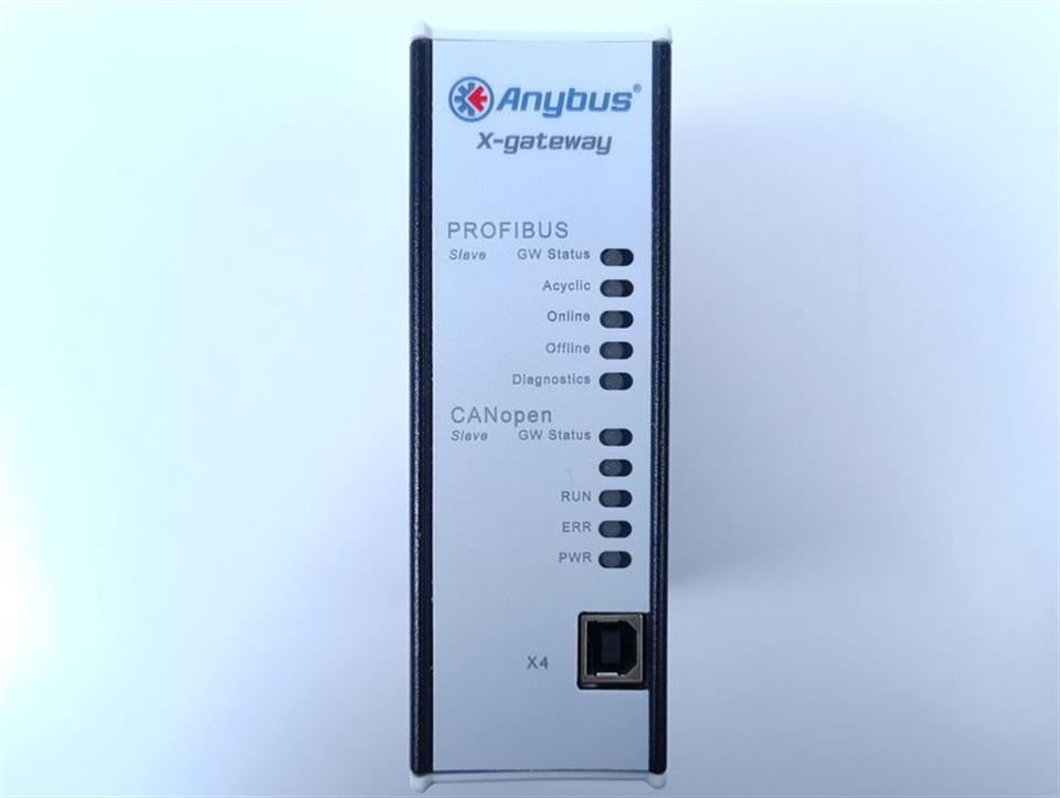 HMS Anybus Gateway Profibus DP/DPV1 Slave-CANopen AB7849-F TESTED & NEUWERTIG