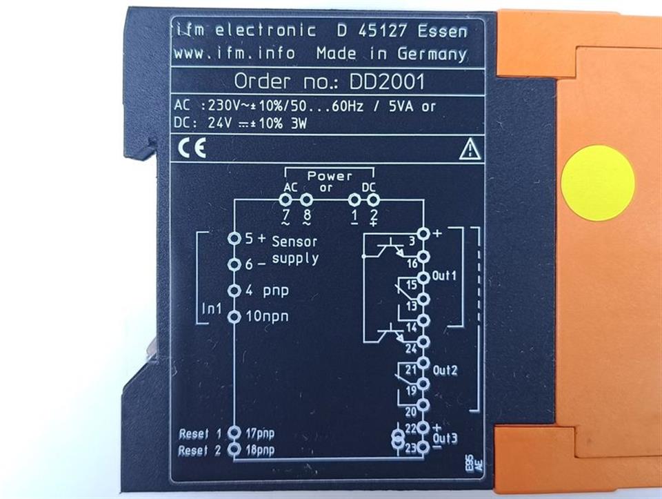 IFM DD2001 TESTED & TOP ZUSTAND