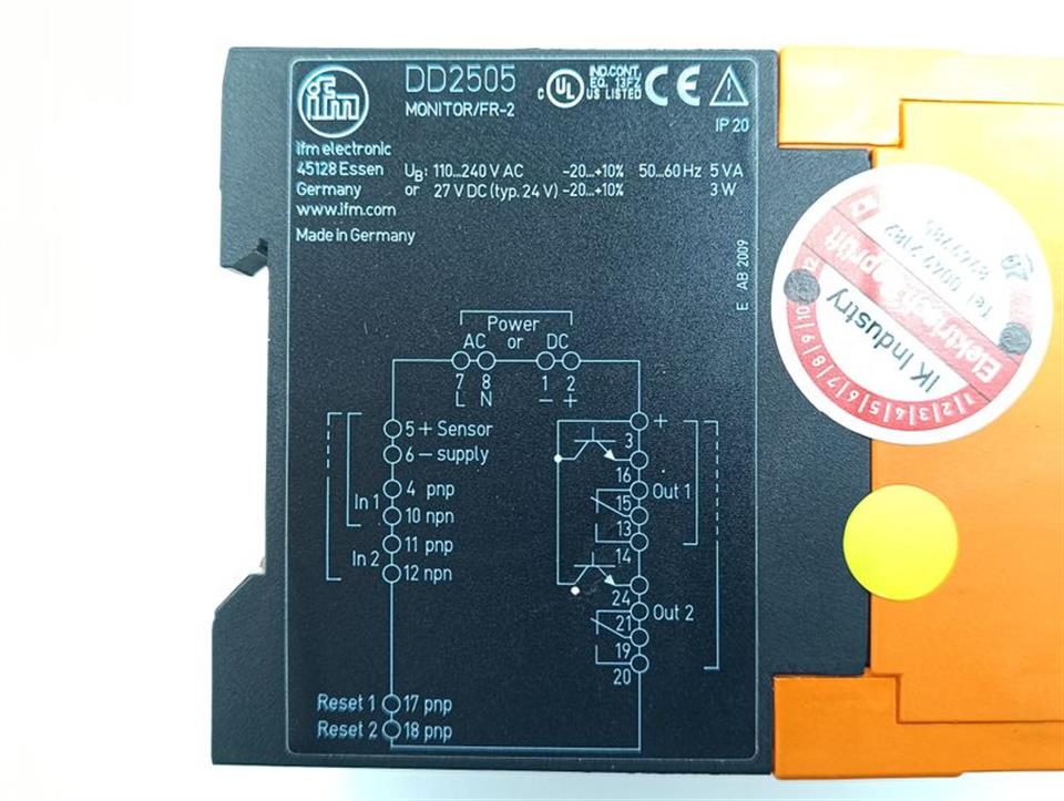 IFM DD2505 Auswertsystem TESTED & TOP ZUSTAND
